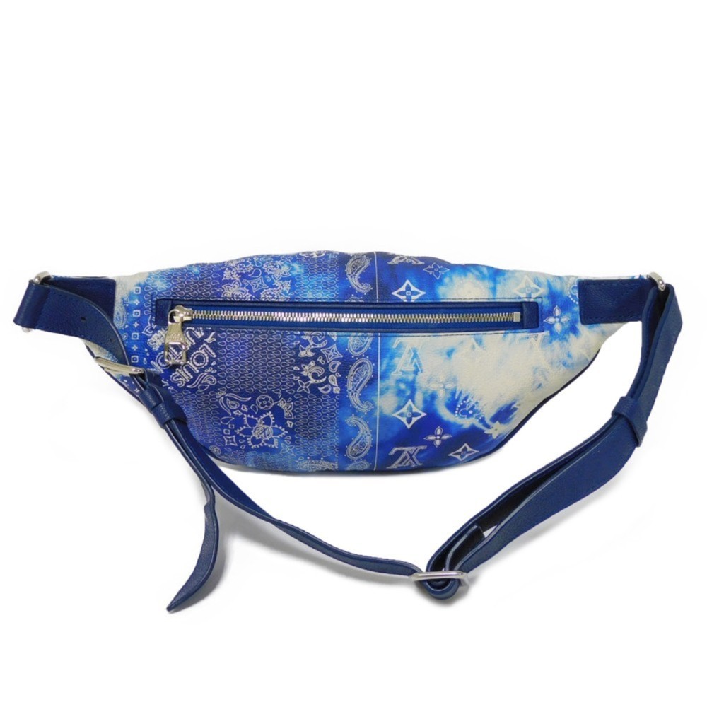 LOUIS VUITTON Body Bag Discovery Bum PM Blue Waist Pouch Virgil Abloh Monogra... - Picture 3 of 16